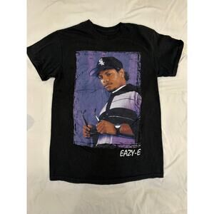 Eazy-E Black Cotton T Shirt Size small unisex